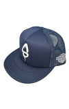 Navy Trucker Fitted baseball hat