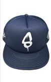 Navy Trucker Fitted baseball hat