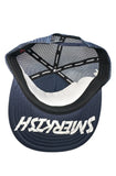 Navy Trucker Fitted baseball hat