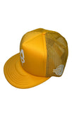 Yellow Trucker Fitted baseball hat